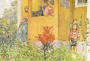 Carl Larsson Dressing Up Germany oil painting reproduction